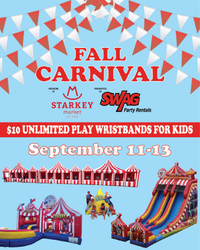SWAG Fall Carnival Weekend at Starkey Market in Odessa | September 11th-13th 