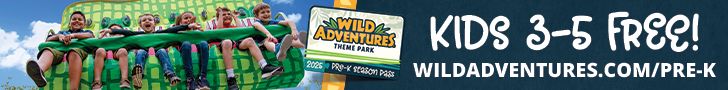 Wild Adventures Pre-K Pass