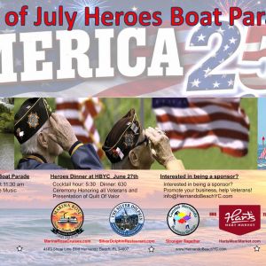 07/04 Hernando Beach Yacht Club Heroes Boat Parade Watch and After Party