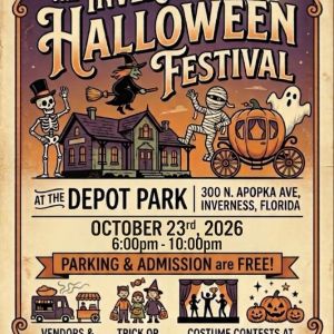 10/23 Depot Park Inverness Halloween Festival