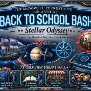 08/01 Gulf View Square Mall McDowell Foundation Back to School Bash
