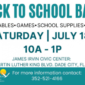 07/18 James Irvin Civic Center Back to School Bash