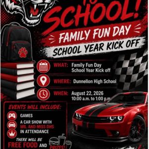 08/22 Dunnellon High School Back to School Family Fun Day