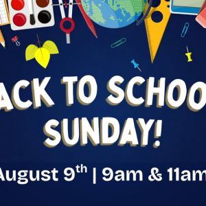 08/09 Dade City First United Methodist Church Back to School Sunday and Backpack Blessings