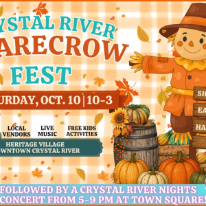 10/10 Crystal River Scarecrow Festival