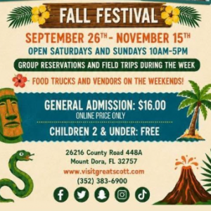 09/26 - 11/15 Great Scott Farms Fall Festival and Corn Maze