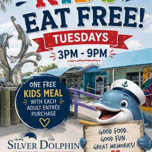 Silver Dolphin Restaurant and Country Store Kids Eat Free