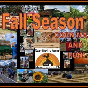 09/26 - 11/08 Sweetfields Farm Fall Season Fun