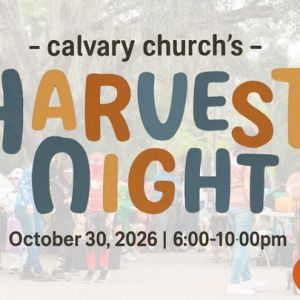 10/30 Calvary Church Harvest Night