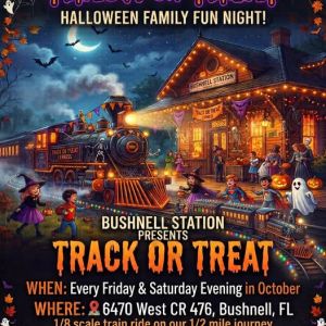 10/02 - 10/31 Bushnell Station Track or Treat
