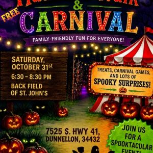 10/31 St John the Baptist Catholic Church Haunted Walk and Carnival
