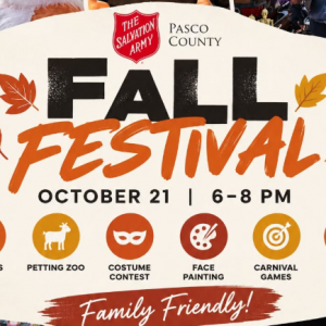 10/21 Salvation Army of Pasco County Fall Festival