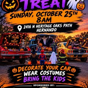 10/25 Heritage Hills Plaza Trunk or Treat Car Show