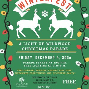 12/04 Wildwood City Hall Winterfest and Light Up Wildwood Christmas Parade