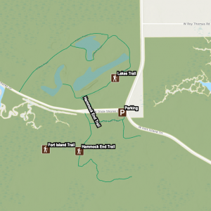 Hammock End and Lakes Trail - Dixie Shores Trail