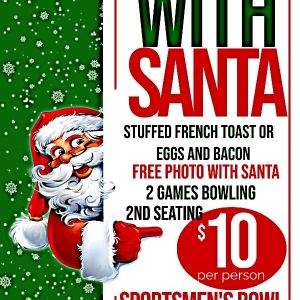 Sportsman's Bowl Breakfast and Bowling with Santa
