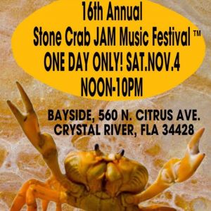 Stone Crab Jam Music Festival