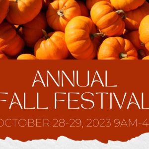 10/28 & 10/29 Annual Fall Festival hosted by You Pick Blueberries