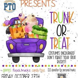 10/27 Trunk or Treat at Challenger K8