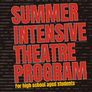 Twistid Arts Initiative Summer Intensive Theatre Program for High School Aged Students