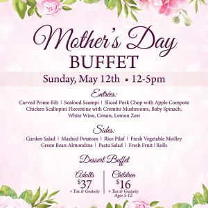 Grille Mothers Day Buffet
