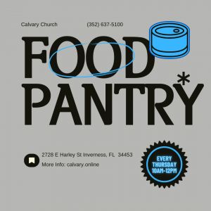 Calvary Church Food Pantry