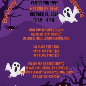 10/19 Beverly Hills Lions Club Family Fun Day and Trunk or Treat