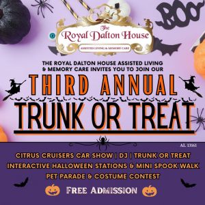 10/19 Royal Dalton House Assisted Living and Memory Care Trunk or Treat