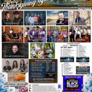 11/28-11/30 Florida Sand Music Ranch Thanksgiving Bluegrass Festival