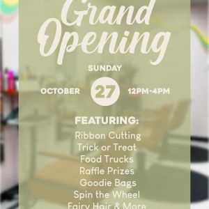 10/27 Fenix Hair Company Grand Opening and Trunk or Treat