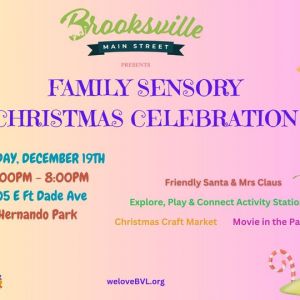 12/19 Hernando Park Family Sensory Christmas Celebration