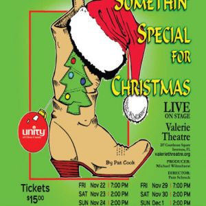 11/22 - 11/24, 11/29 -12/1 Woodview Players Present "Somethin Special for Christmas"