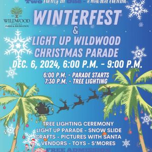 12/06 Wildwood City Hall Winterfest and Light Up Wildwood Christmas Parade