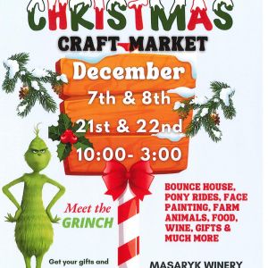 12/07 - 12/08 Masaryk Winery Christmas Craft Market