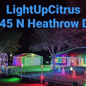 11/21 - 01/05 LightUpCitrus Christmas Light Show