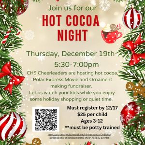 12/19 Citrus High School Hot Cocoa Night