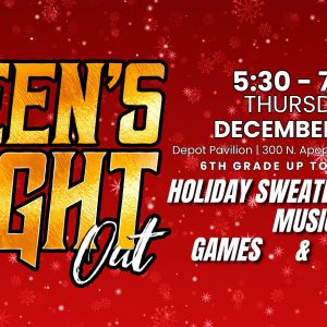 12/19 Liberty Park Holiday Teens Night Out