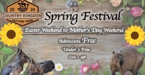04/19 - 05/11 Country Kingdom Petting Farm Spring Festival