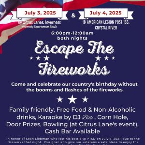07/04 American Legion Post 155 Escape the Fireworks
