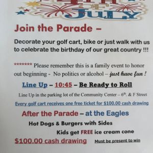 07/04 Cedar Key 4th of July Parade