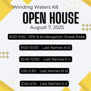 08/07 Winding Waters K8 Open House