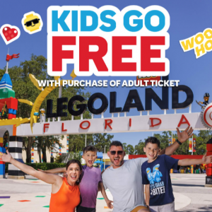 LEGOLAND Free Kids Ticket With Purchase of Adult Ticket