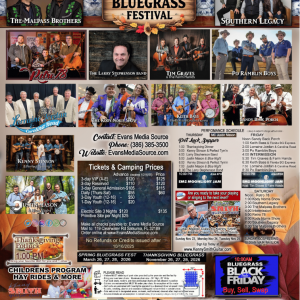11/27 - 11/29 Florida Sand Music Ranch Thanksgiving Bluegrass Festival