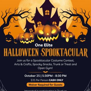 10/25 One Elite Allstar Cheerleading Spooktacular