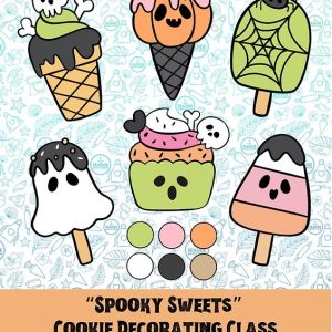 10/21 The Florida Room Spooky Sweets Cookie Decorating Class