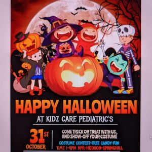 10/31 Kidz Care Pediatrics Trick or Treat and Costume Contest
