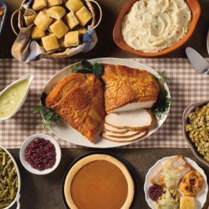 11/22 - 11/30 Cracker Barrell Heat and Serve Thanksgiving Dinners