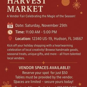 11/29 Bobkatz Bar and Grill Holiday Harvest Market