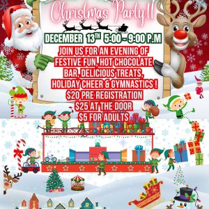 12/13 FUNtastic GYMnastics Santas Workshop Christmas Party