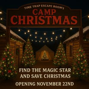 11/22 - 02/02 Time Trap Escape Room Camp Christmas Escape Room